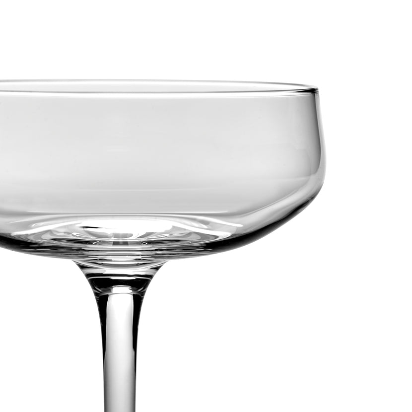 Serax Nido coupe champagne transparant – feestelijk glas voor restaurant en horeca