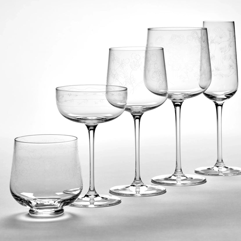 Serax Marni coupe Anemone Vaniglia – design coupeglas voor bubbels en cocktails