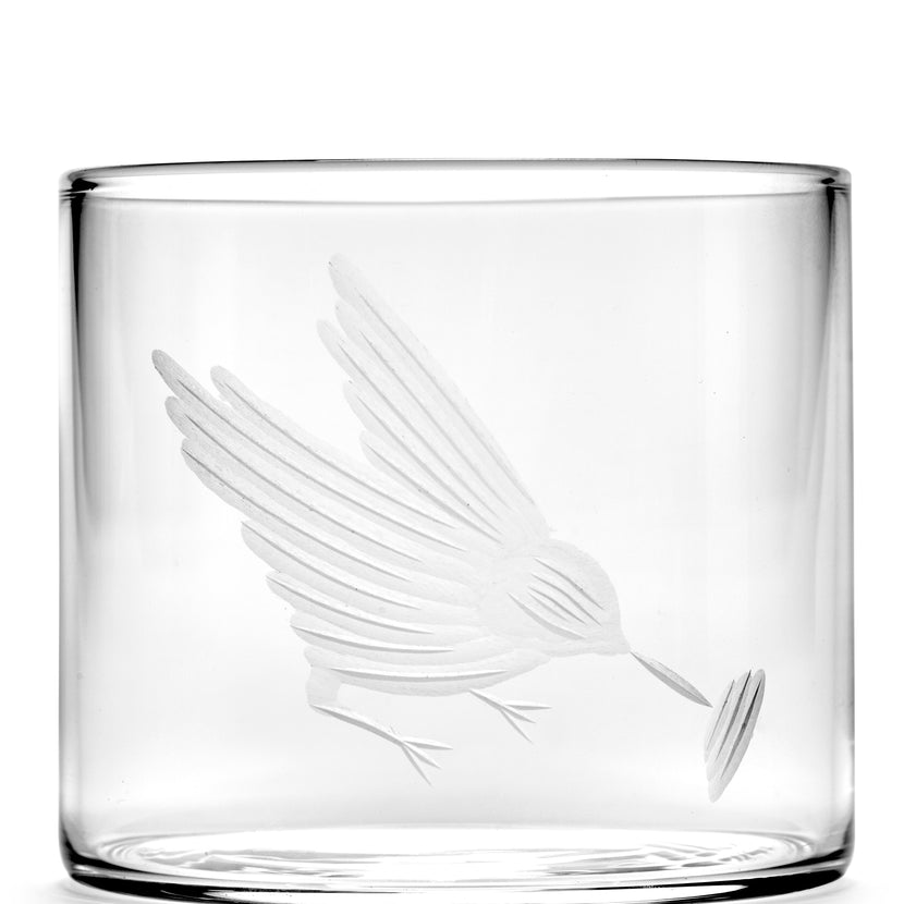 Serax Tomorrowland tumbler – decoratief gegraveerd glas voor de horeca