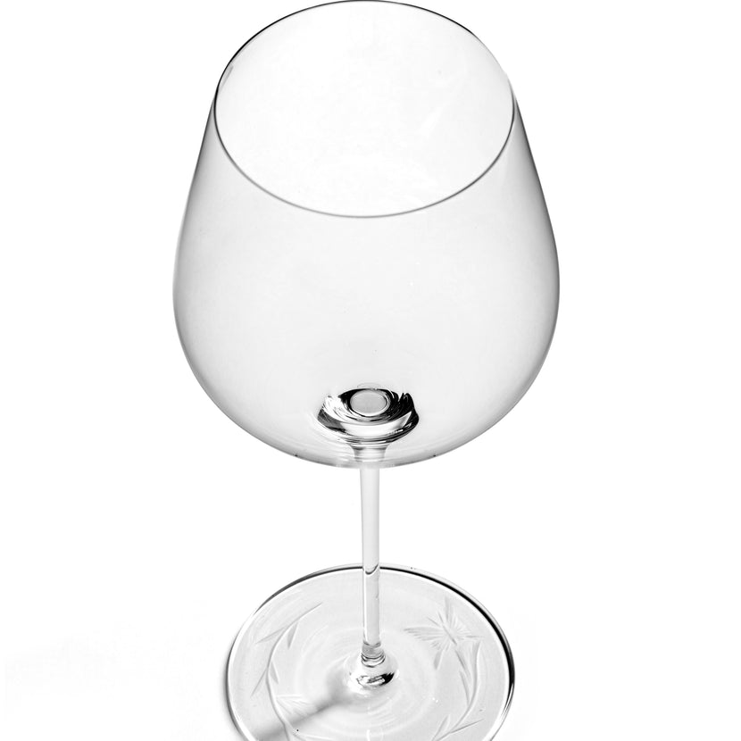 Serax Tomorrowland witwijnglas Butterfly – gegraveerd design wijnglas voor witte wijn
