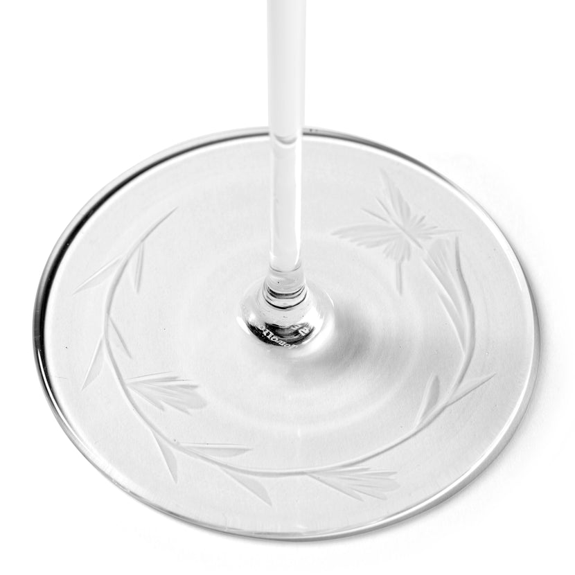 Serax Tomorrowland wijnglas Butterfly – gegraveerd design glas voor witte wijn