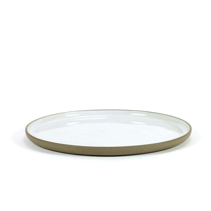Low Plate White Dusk 4/box – Serax