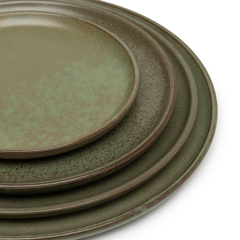 Serax Surface amusebord XS camo groen – design bord voor fine dining