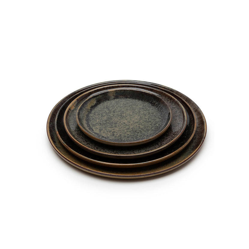 Serax Surface bord XS Indi Grey 16x16 cm – grijs amusebordje voor fine dining