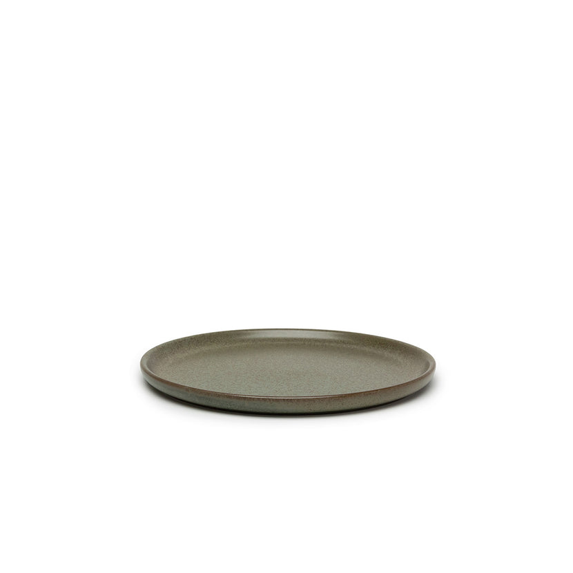 Serax Surface bord S Camo Green 21 cm – groen bord voor voorgerechten in de horeca