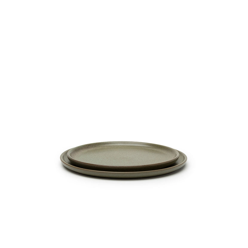 Serax Surface bord S Camo Green 21x21 cm – groen servies voor fine dining