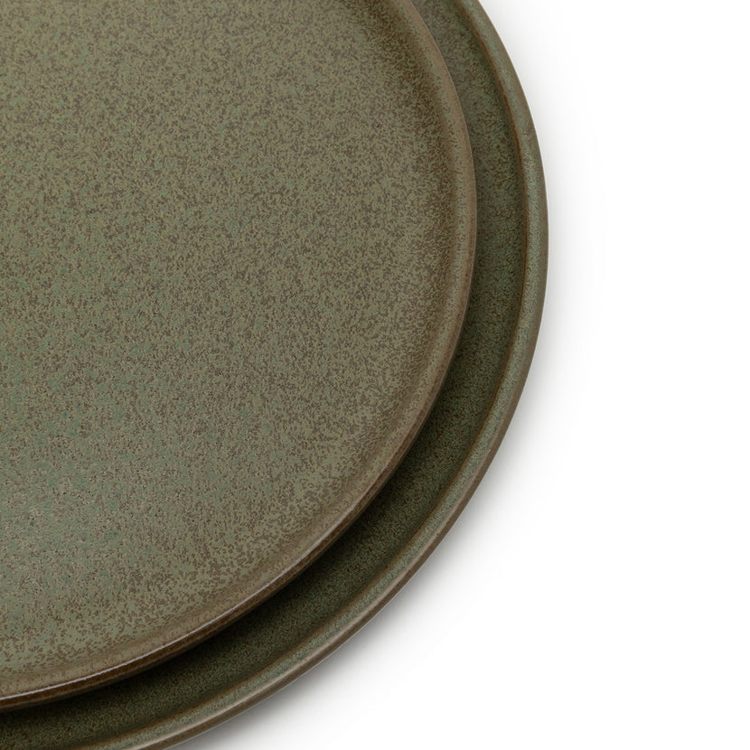 Serax Surface bord klein camouflagegroen – groen bord voor hotel en catering