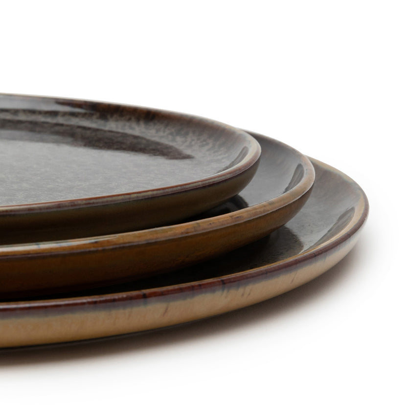 Serax Surface bord S Indi Grey 21x21 cm – grijs servies voor fine dining