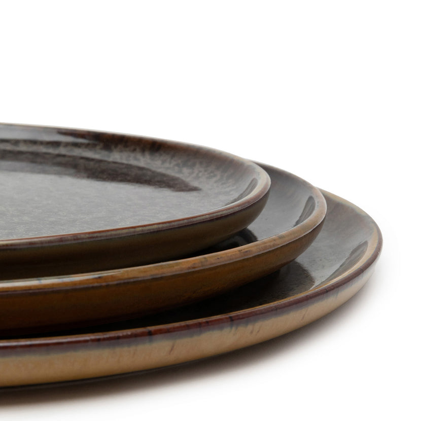 Serax Surface bord L Indi Grey 27x27 cm – grijs serveerbord voor fine dining