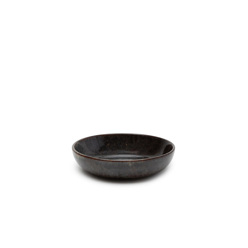 Serax Surface diep bord S Indi Grey 16 cm – grijs soepbord voor restaurant en horeca