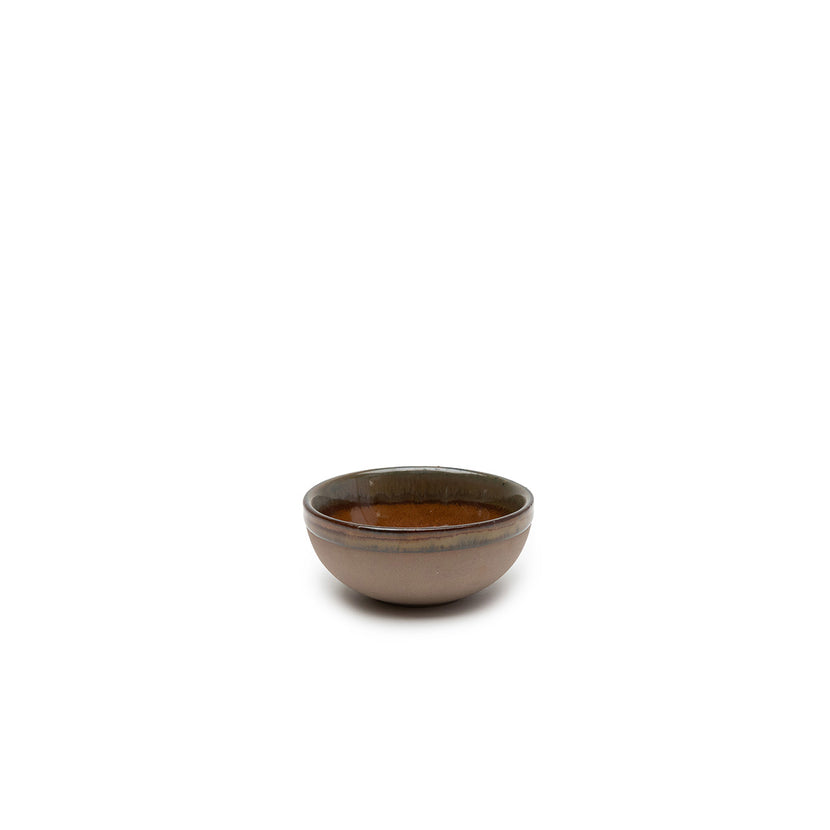 Surface Bowl Xs Grey/Rusty Brown L 9 W 9 H 4 cm 8/Box – Serax