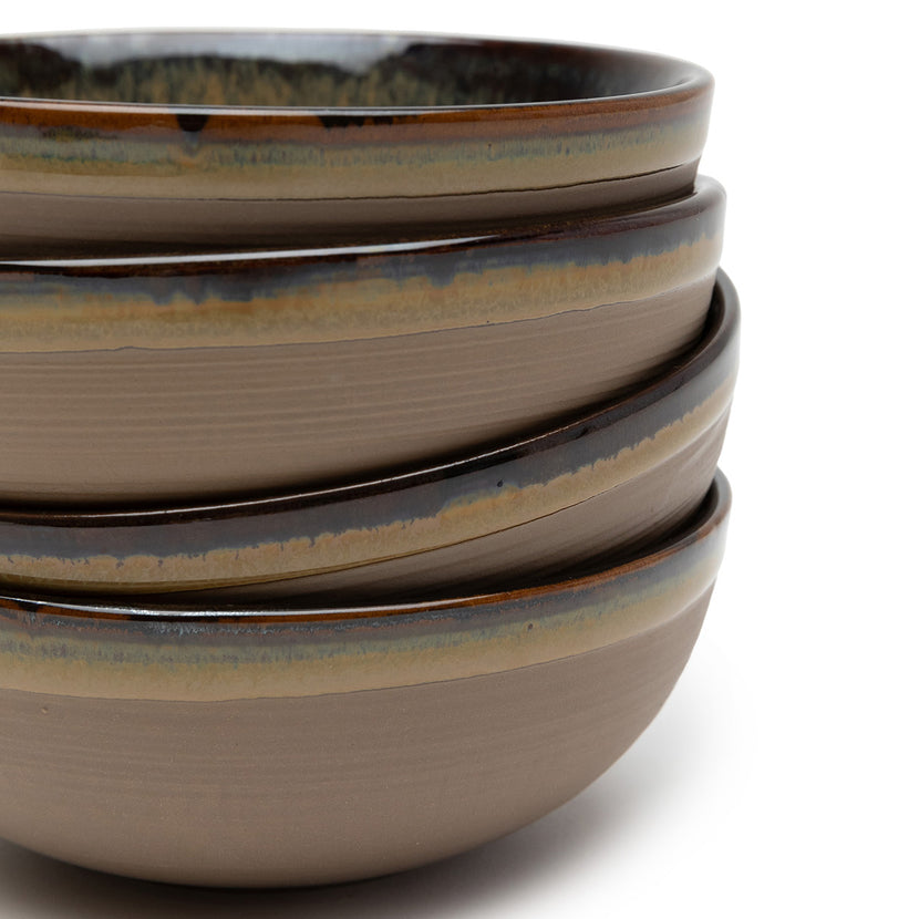 Serax Surface kom S Indi Grey 11x11x4,5 cm – grijs servies voor tapas en amuses