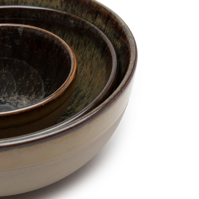Serax Surface kom medium Indi Grey – grijs servies voor hotel en restaurant