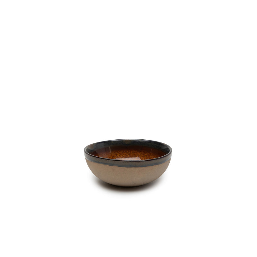 Surface Bowl M Grey/Rusty Brown L 13 W 13 H 5 cm 8/Box – Serax