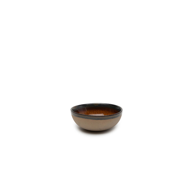 Surface Bowl M Grey/Rusty Brown L 13 W 13 H 5 cm 8/Box – Serax