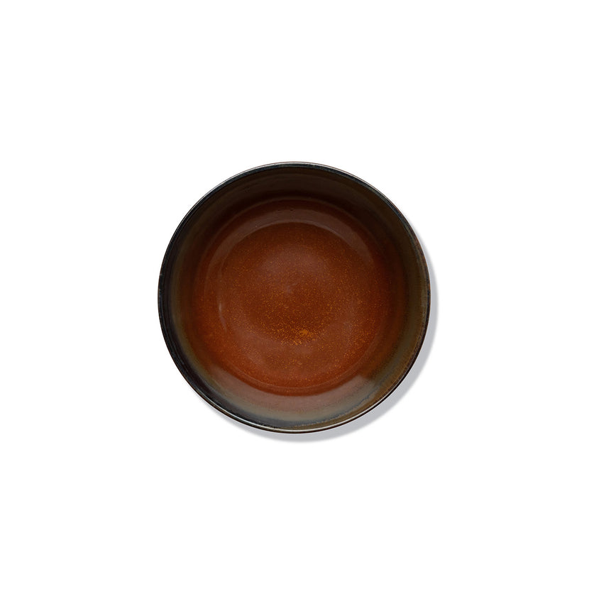 Serax Surface serveerschaal S roestbruin Ø 19 cm – serveerkom voor restaurant en horeca