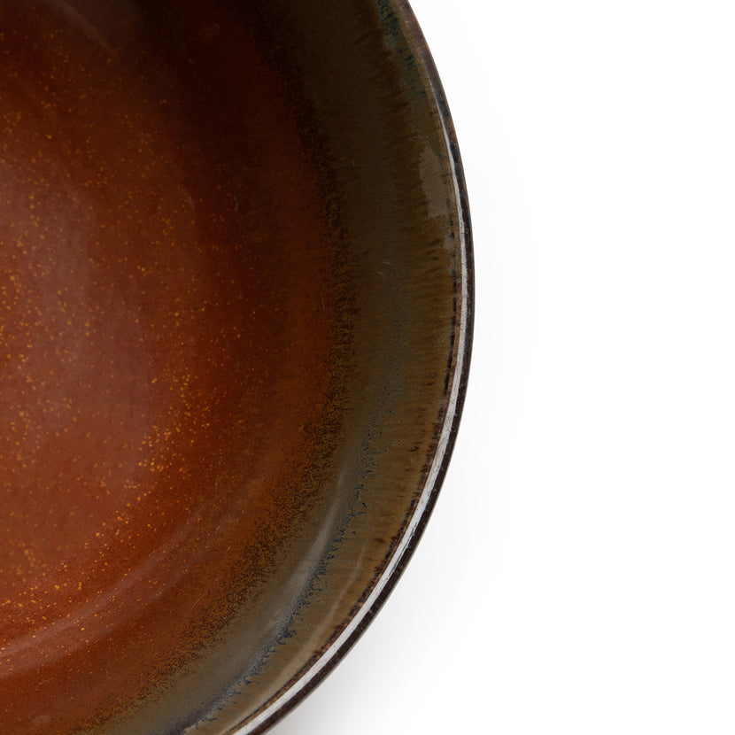 Serax Surface serveerkom klein roestbruin 19 cm – schaal voor bijgerechten in de bistro