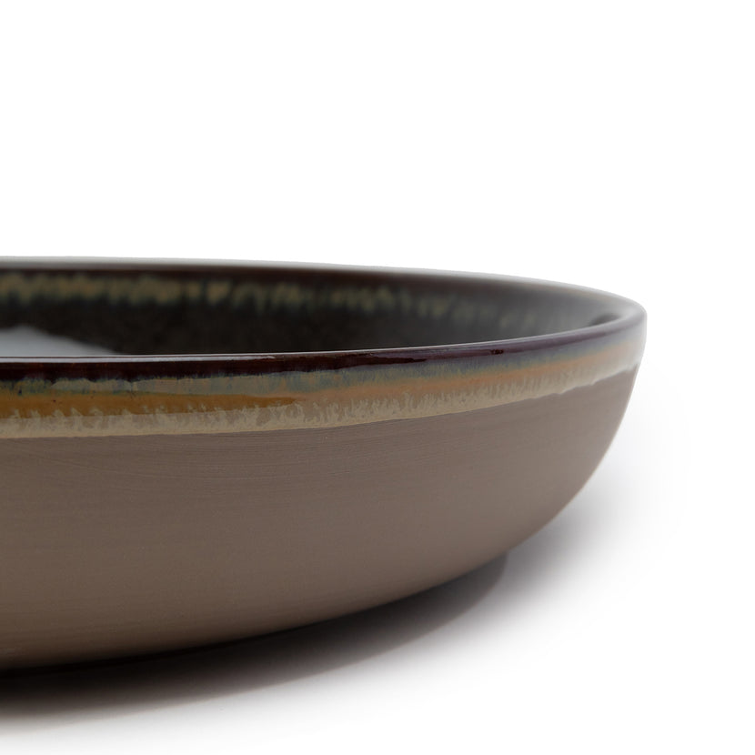Serax Surface serveerplateau M indigrijs H 5,5 cm – diep serveerbord voor buffet