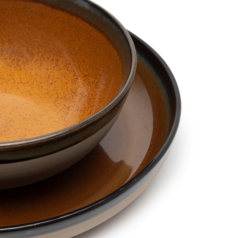 Serax Surface serveerplateau M roestbruin – serveerbord voor bistro en fine dining