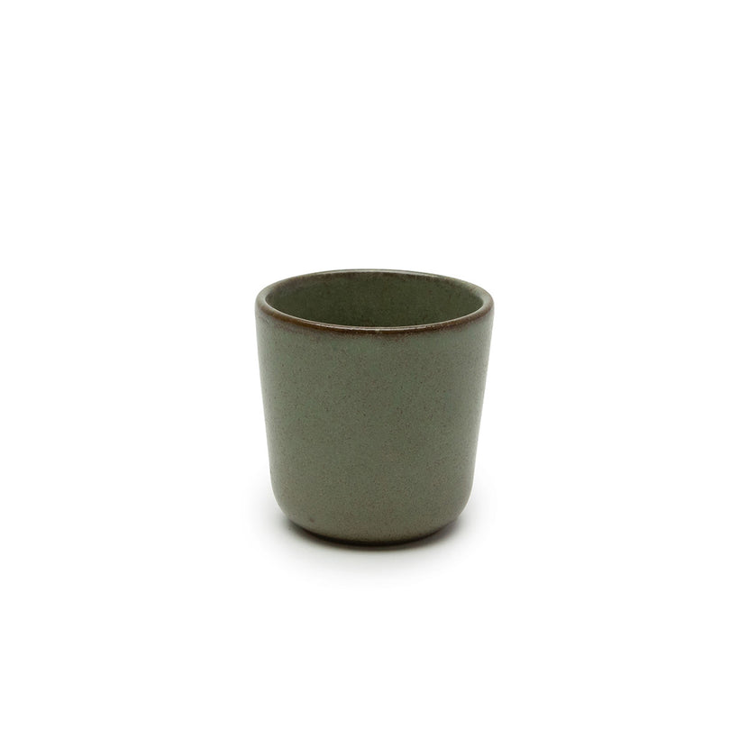 Surface Ristretto Cup Camo Green L 6 W 6 H 6 cm 8/Box – Serax