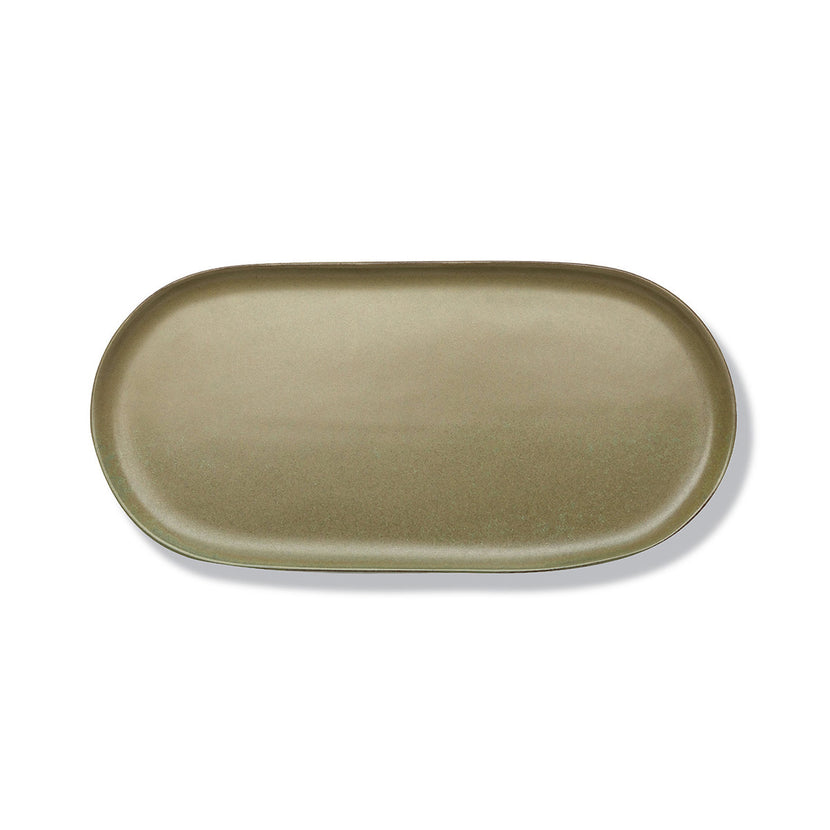 Surface Tapas Plate L Camo Green L 35.5 W 17 H 2 cm 4/Box – Serax