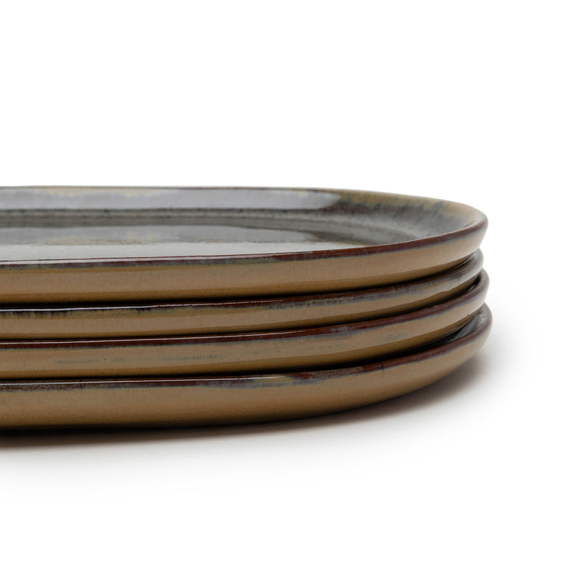 Serax Surface tapasbord grijs 35,5 cm – langwerpig serveerbord voor bistro en horeca