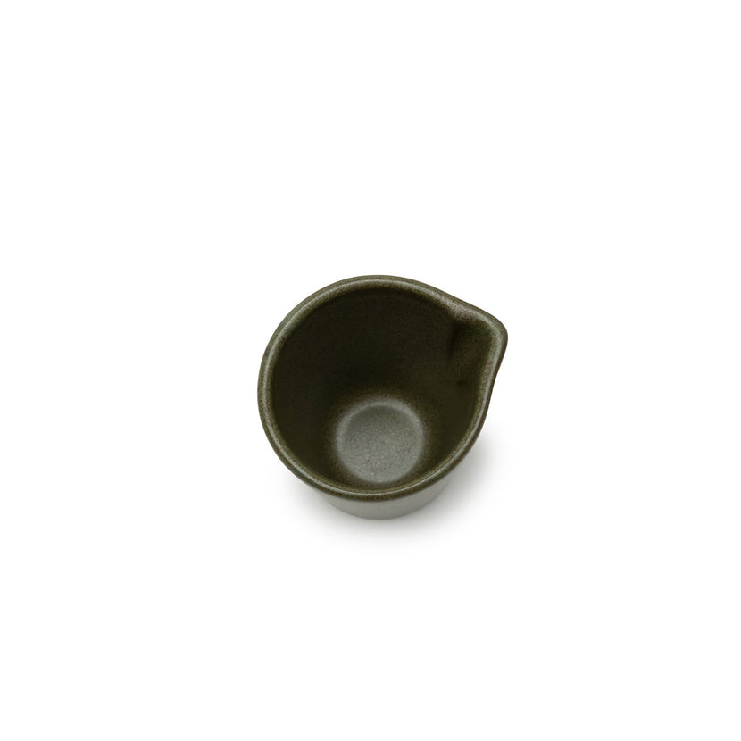 Serax Surface melkkannetje S Camo Green 7 cm – groen kannetje voor melk in de horeca