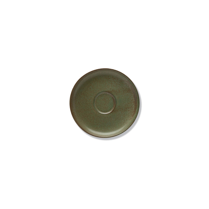 Serax Surface kop en schotel camogroen – modern koffieservies voor brasserie en horeca