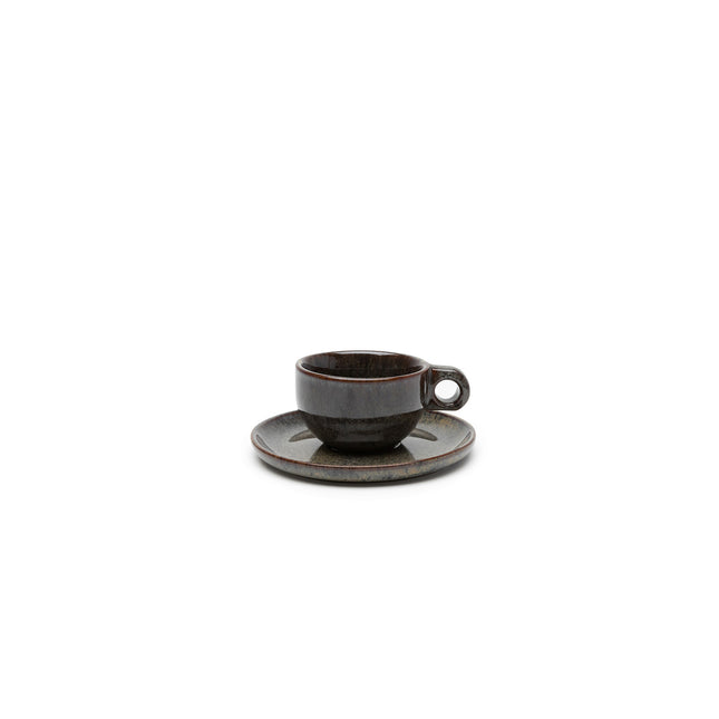 Surface Capp..Cup  Saucer Indi Grey L 16.5 W 16.5 H 7 8/Box – Serax