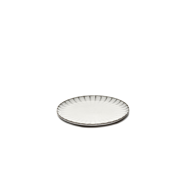 Inku Plate S White L 18 W 18 H 1.7 cm 8/Box – Serax