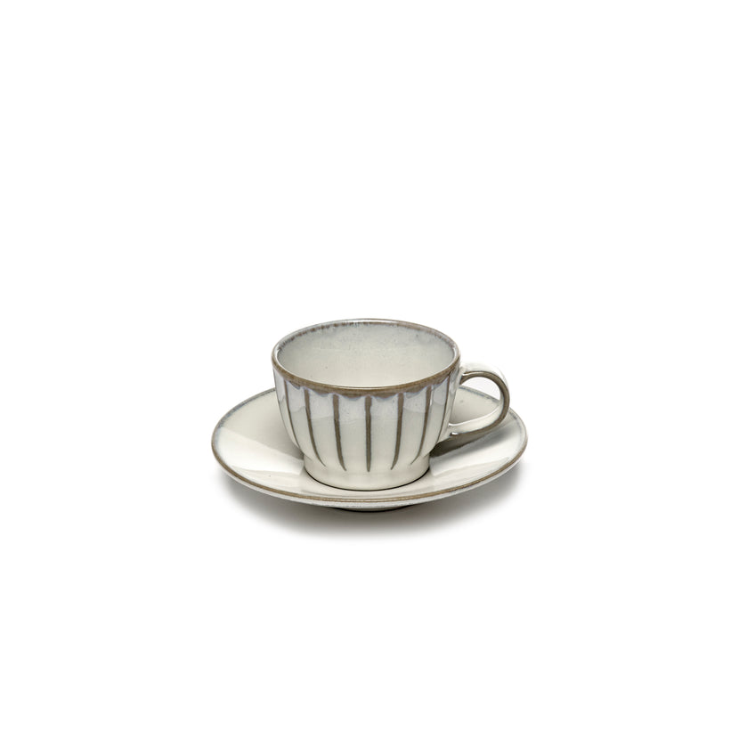 Serax Inku koffiekop wit 8,5 cm – wit koffiekopje voor koffiebar en horeca
