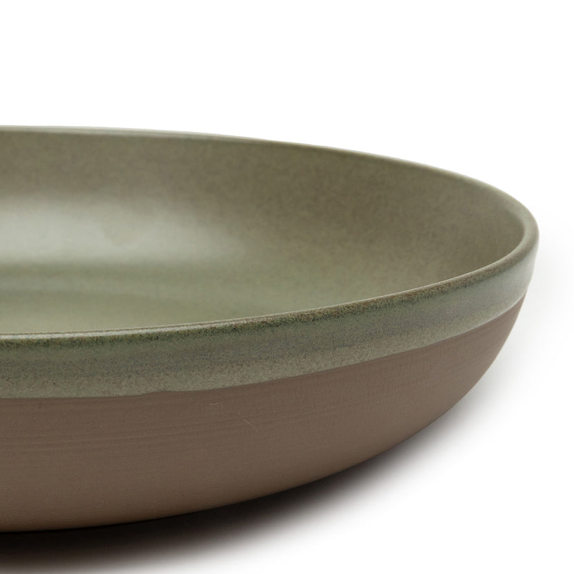 Serax Surface serveerbord S camogroen Ø 27 cm – serveerschaal voor restaurant en horeca