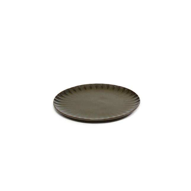 Inku Plate M Green L 21 W 21 H 1.7 cm 8/Box – Serax