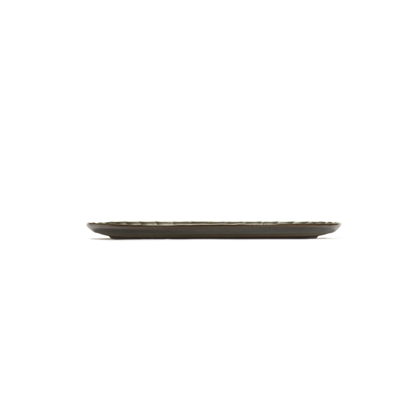 Serax Inku bord M groen 21 cm – groen bord voor restaurant en fine dining