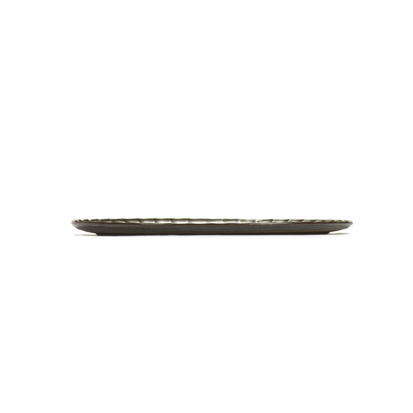Serax Inku bord L groen 24 cm – groot groen bord voor hoofdgerechten in de horeca