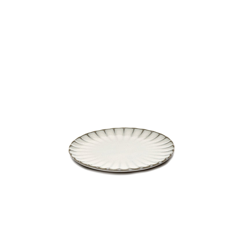 Inku Plate Xs White L 15 W 15 H 1.7 cm 8/Box – Serax