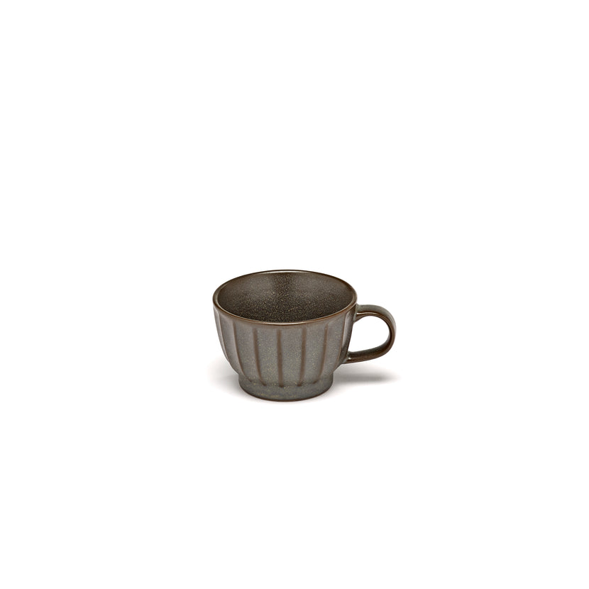 Serax Inku koffiekop groen 8,5 cm – groen koffiekopje voor café en restaurant