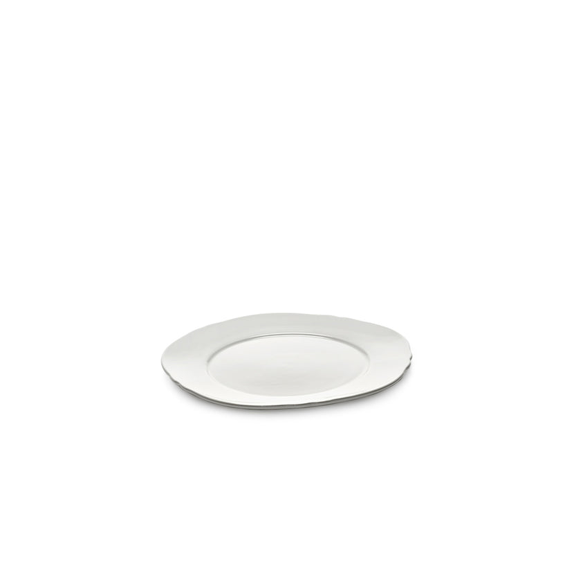 Serax Silhouette bord XS wit – klein porseleinen bordje voor voorgerechten in de horeca