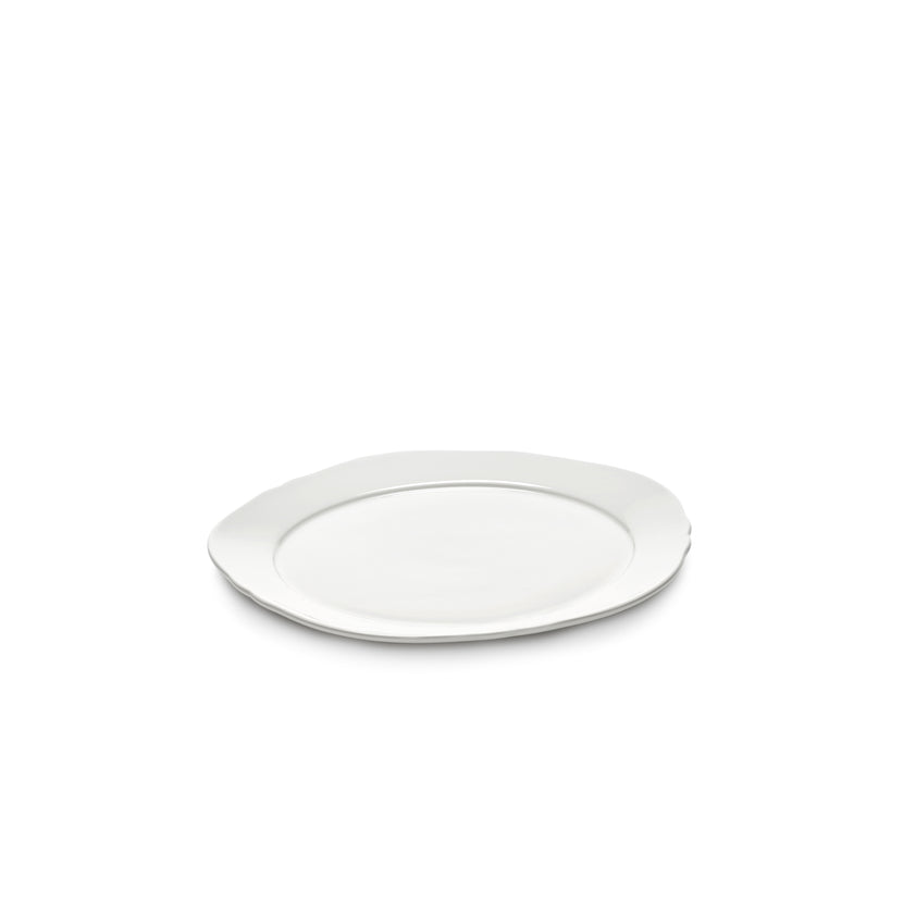 Serax Silhouette bord M wit – porseleinen dinerbord voor restaurants en hotels