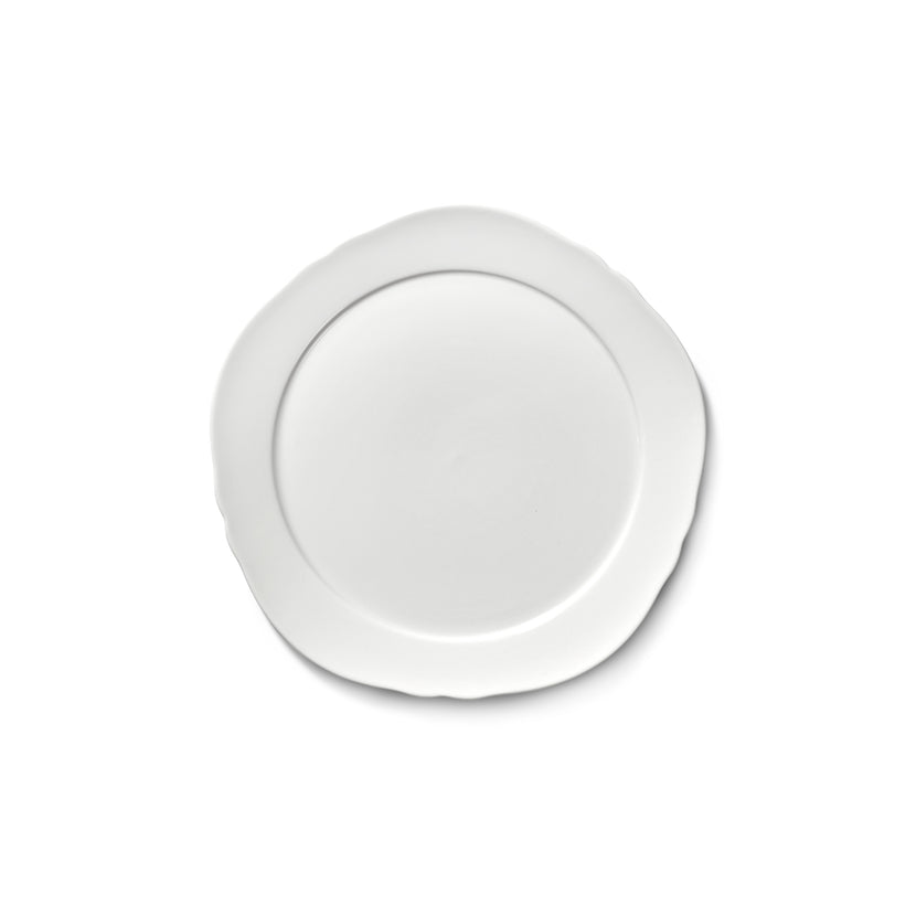 Silhouette Plate M White 8/Box – Serax