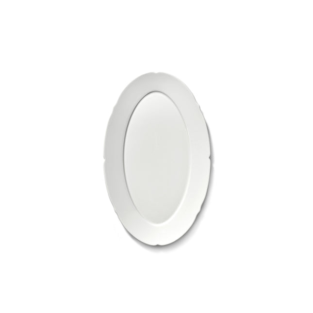 Silhouette Oval Plate M White 12/Box – Serax