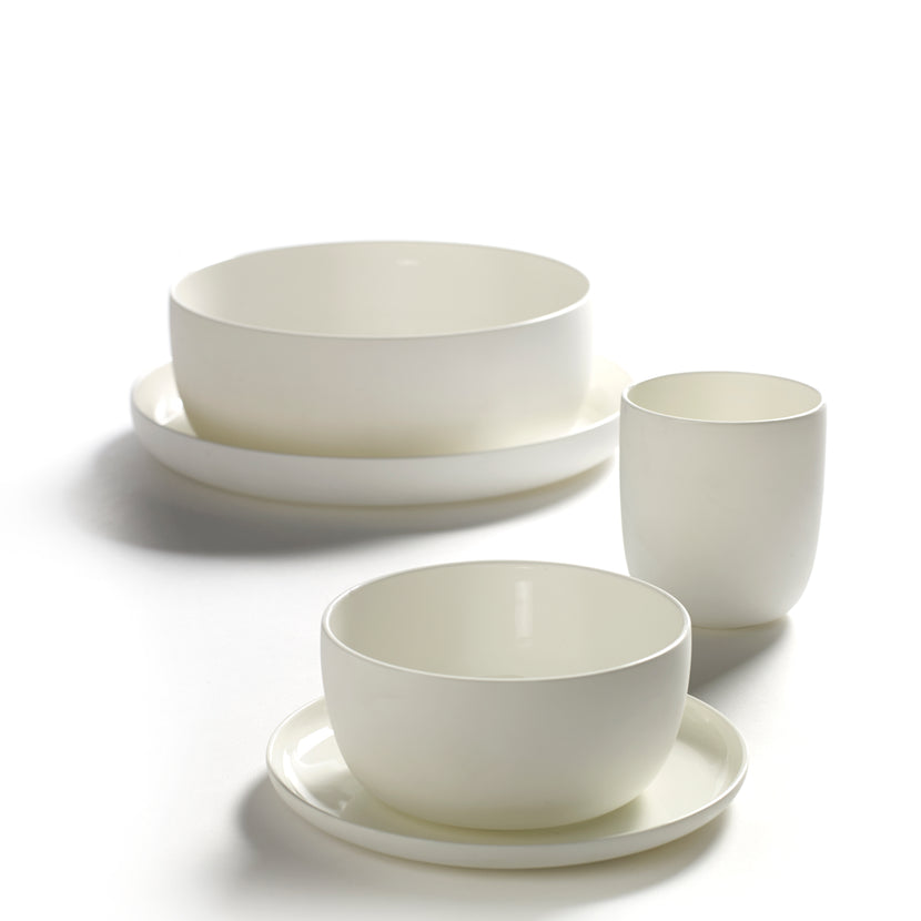 Serax Base bordje wit 6 cm – wit mini bord voor catering en buffet