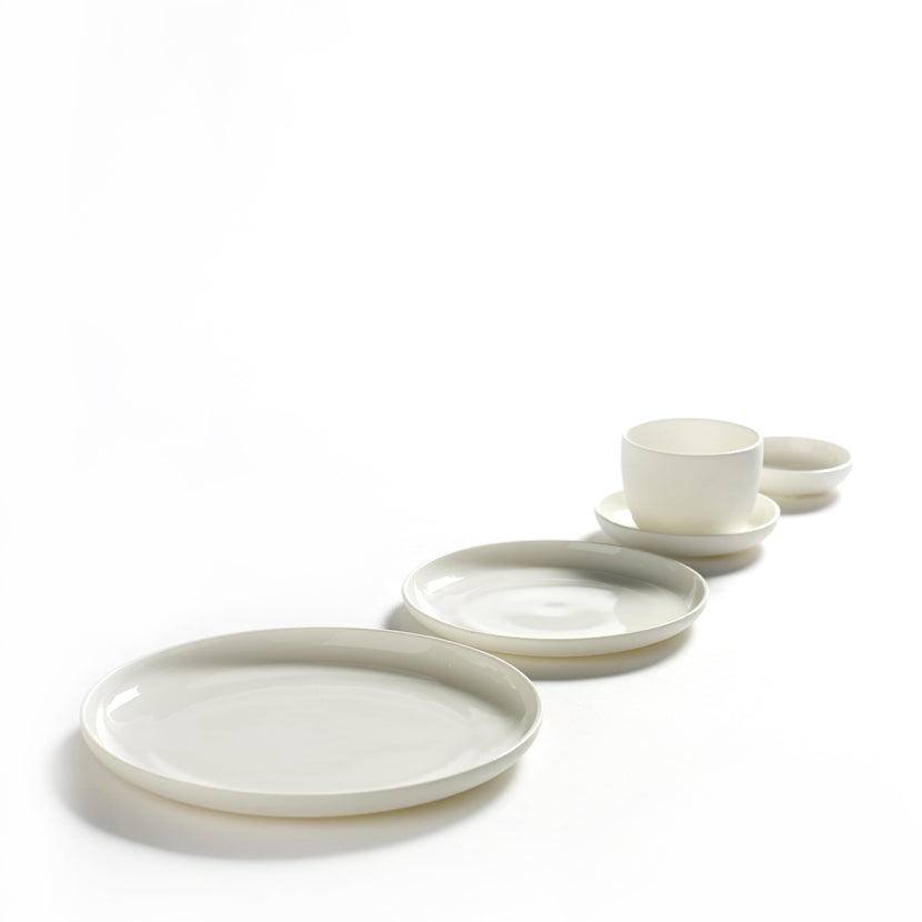 Serax Base bijzetbordje wit – strak wit servies voor professionele presentatie