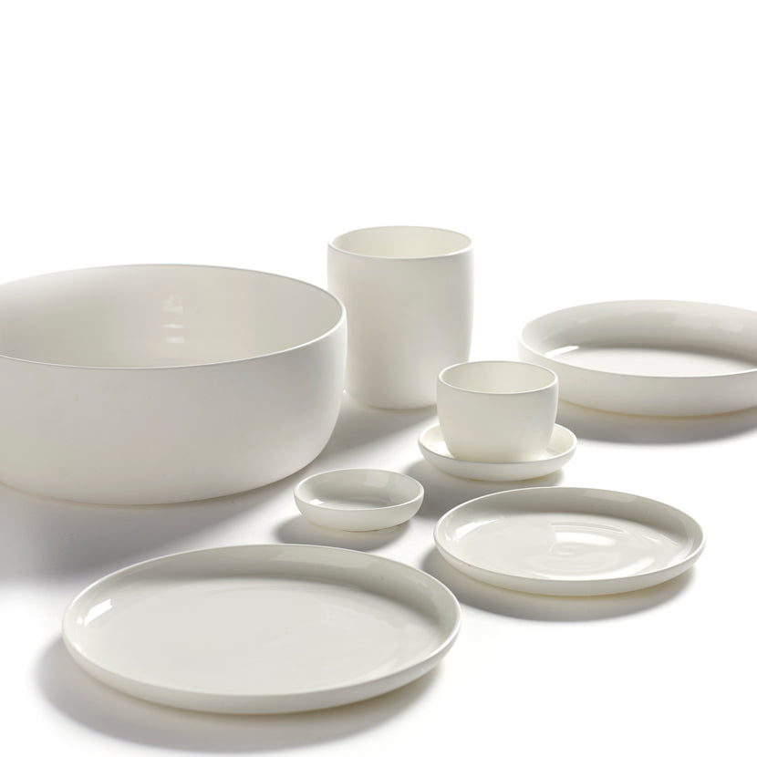 Serax Base klein bord wit 6x6 cm – wit bordje voor amuses en bijgerechten
