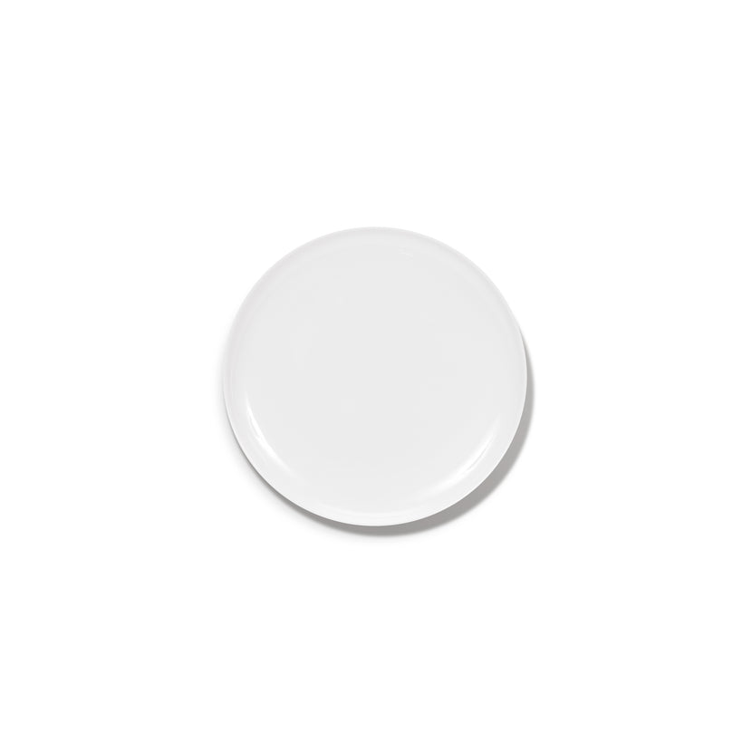 Base Plate Low S White L 16 W 16 H 1.5 cm 4/Box – Serax
