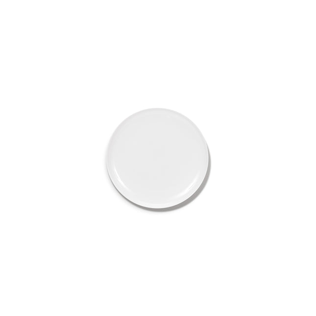 Base Plate Low S White L 16 W 16 H 1.5 cm 4/Box – Serax