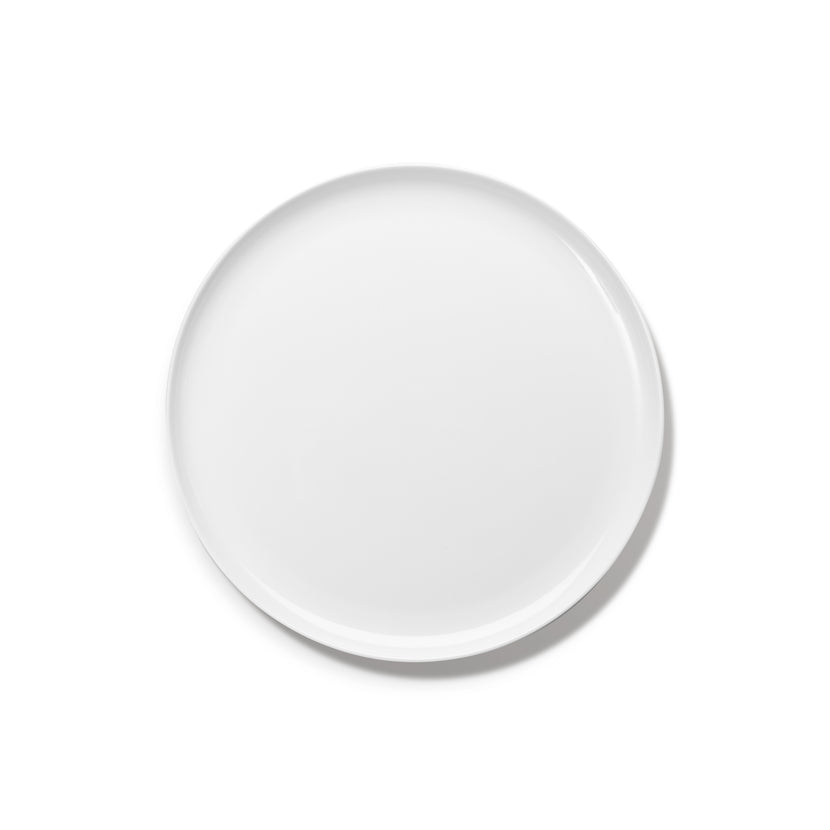 Base Plate Low Xl White L 28 W 28 H 1.5 cm 4/Box – Serax