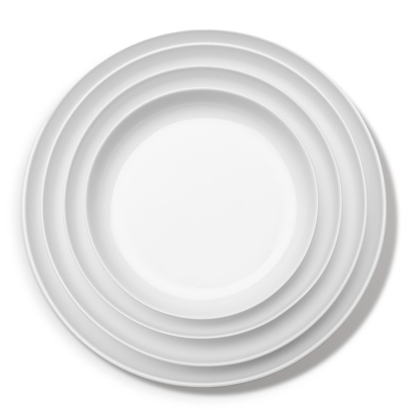 Serax Base hoog bord medium wit geglazuurd – wit bord voor hotel en catering