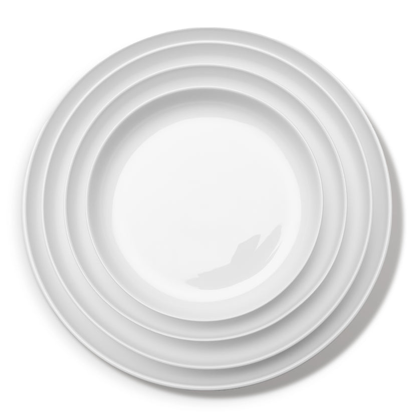 Serax Base hoog bord M wit 20 cm – wit bord met hoge rand voor restaurants