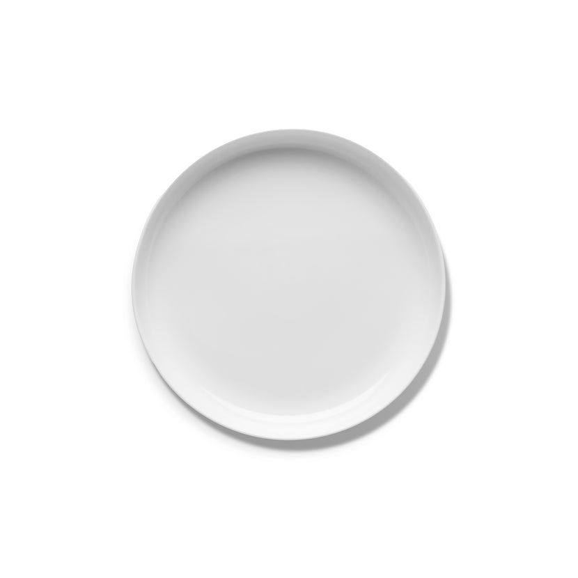 Base High Plate Glazed L White L 24 W 24 H 3 cm 4/Box – Serax